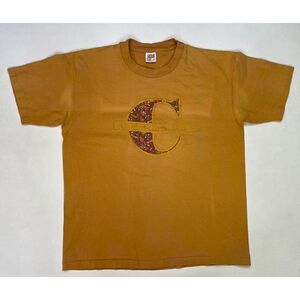 VINTAGE Chicago Souvenir Graphic T-shirt Men XL Yellow 90s Single Stitch